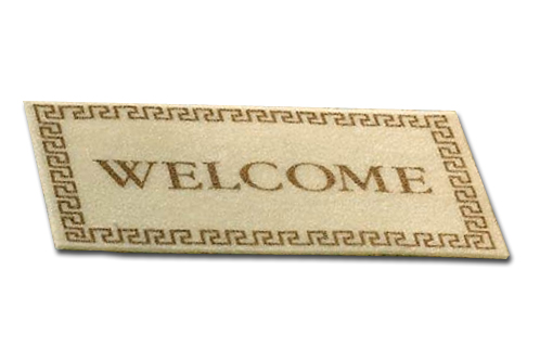 Welcome Mat - Beige